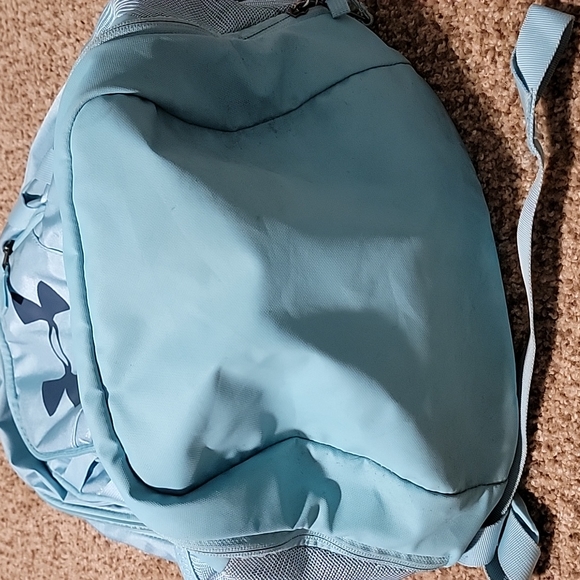 Under Armour Accessories Mint Green Under Armour Storm Backpack Used See Pics Poshmark